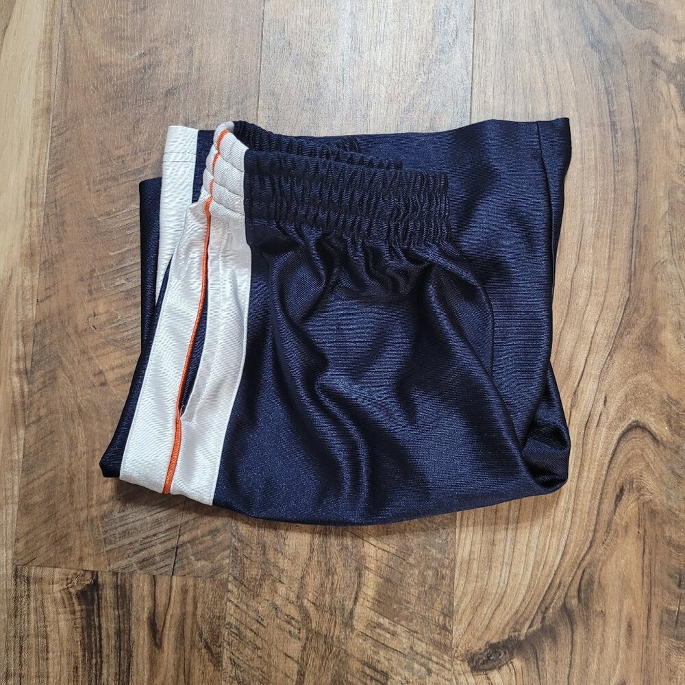 Pro Spirit Teen Boy's Navy Blue White Stripe Polyester Athletic Shorts SZ 12/14